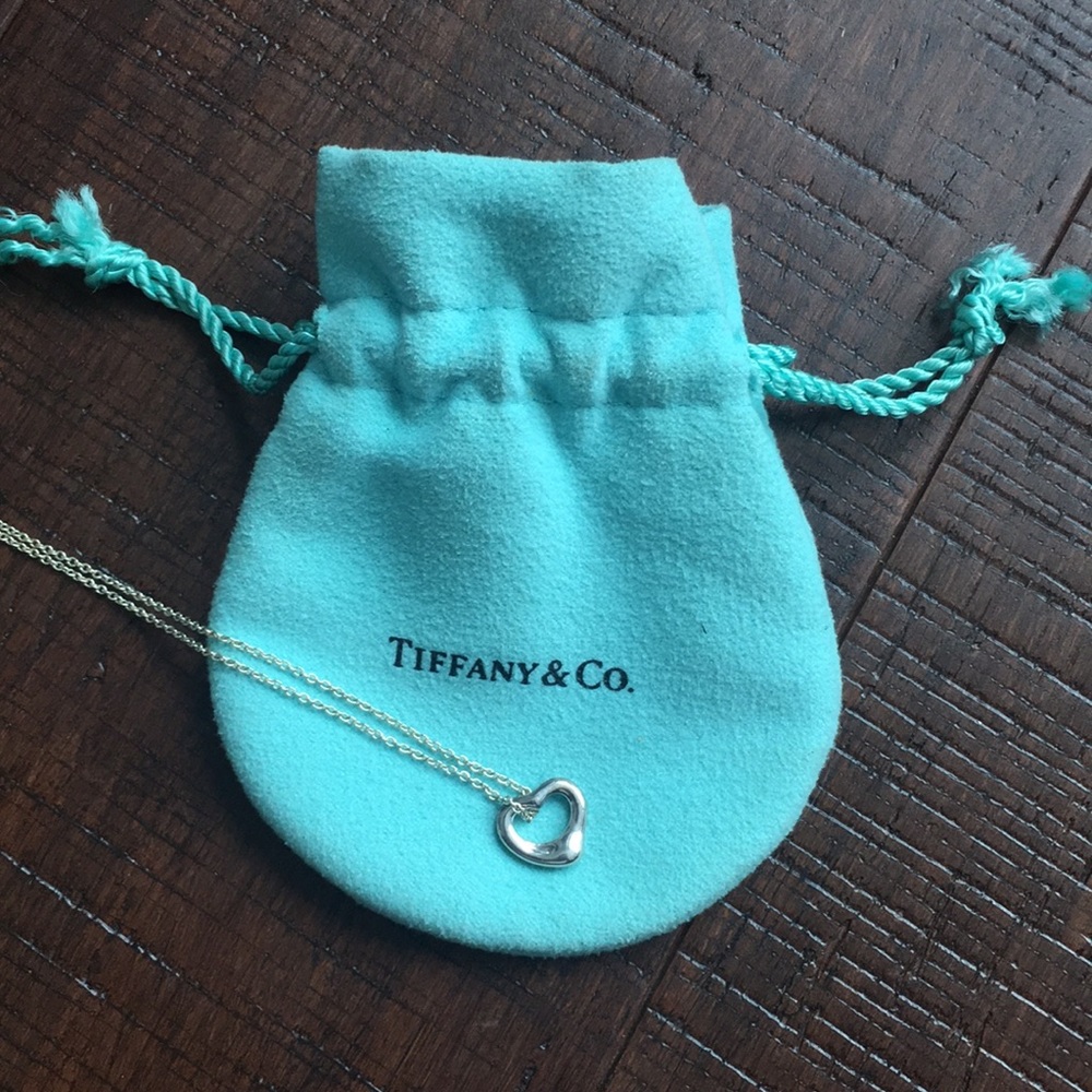 Tiffany & Co. Elsa Peretti Open Heart Necklace
